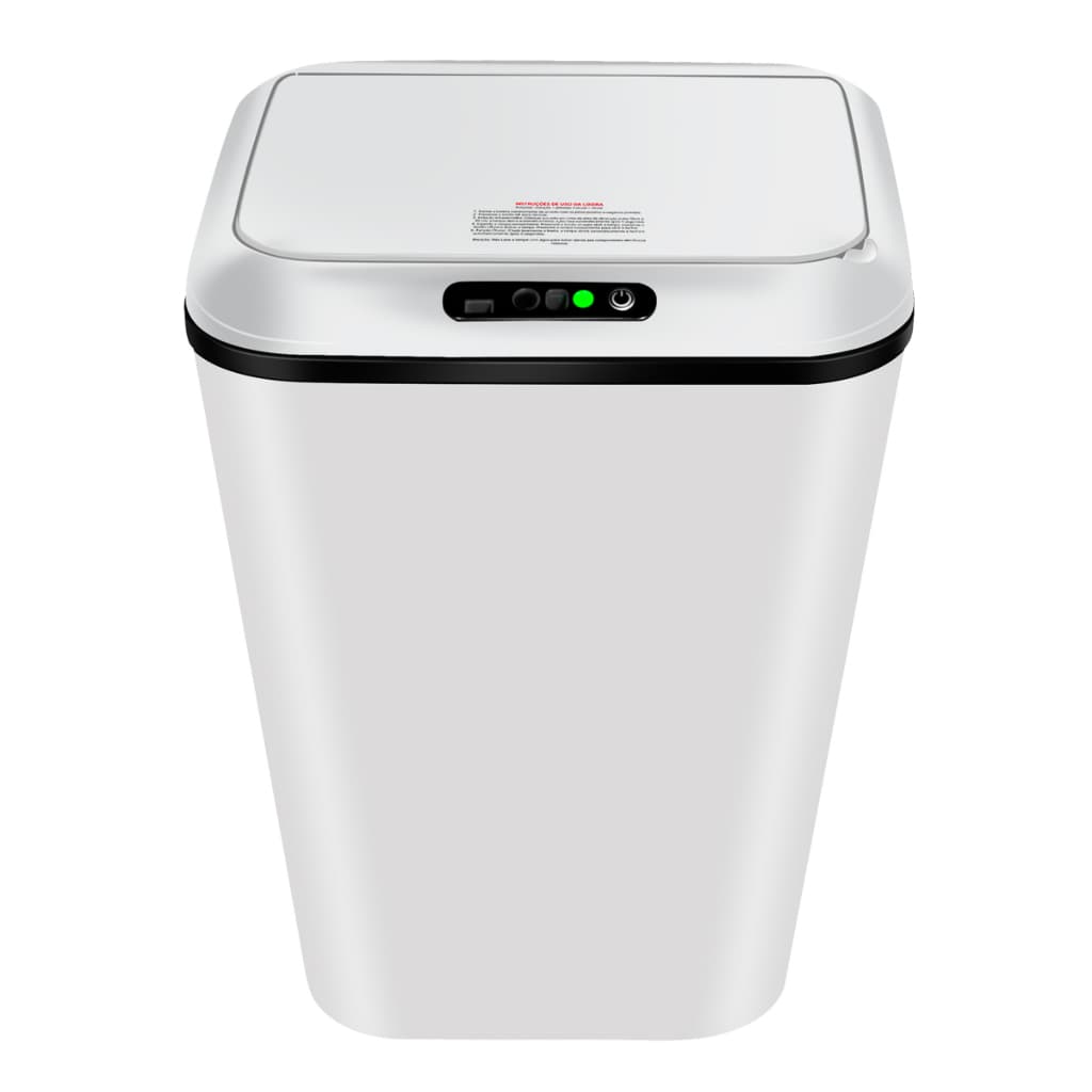 Lixeira Sensor Automática Inteligente de Banheiro Cozinha Escritório Capacidade 16 Litros