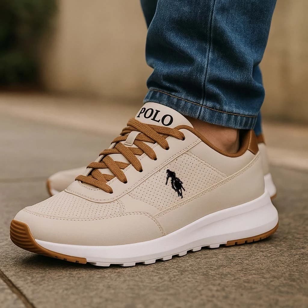 Tenis Masculino Casual Polo Elite Sapatênis Da Moda Leve e Macio Lançamento Promoção